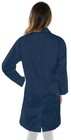 Professional White Lab Coat For Women  Long Sleeve Medical Coat 1 Pack  X-sma   