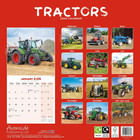 Tractors Calendar 2026   12 Month Wall Calendar    Publishing   Plastic Free Pac