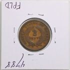 1864 2c Two Cent Piece In Vg Condition  4788