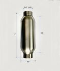 Pair Of 3 0  Inlet   Outlet - 12  Length  Exhaust Muffler Resonator Ss