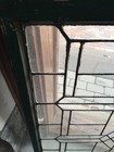 Sg 627 Antique Leaded Glass Transom Window 21 25 X 34 25 