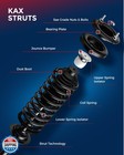 Kax Rear Struts For Ford 2006 2007 2008 2009 2010 Explorer mountaineer Rear S