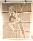 Vintage 1960 s Nancy Sinatra Chicago American Newspaper Poster Parade Supplement