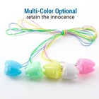 50 Pcs Dental Baby Teeth Storage Boxes Tooth Shape Holder Organizer Mixed Color