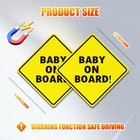 Magnet For Car  On Board Sticker  Reflective Magnet Sign For Bumper  Magnetic St