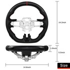 Loschen Real Carbon Fiber Steering Wheel For Ford Mustang Ecoboost Gt 2015-2017