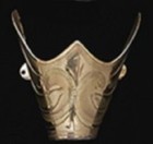 New Western Cowboy Boot Tip Rand Cap Brass   Gold Engraved - Pair   Set