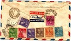 Cover  Usa To British East Africa  Registered  1947  Now Kenya
