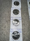  lot Of 10  Franklin Half Dollar - 90  Silver - 1959-1963 Lots Of 10  Holders 