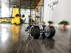 Telk Adjustable Dumbbells Cast Iron Weight Available For 45  65  105 And 200 Lbs