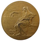 Franklin Delano Roosevelt Commemorative U s  Mint Bronze Medal By J r  Sinnock
