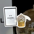 Chanel Beaute Holiday Mini Snow Globe Ornament Gold Novelty Gwp Nib