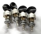 Nos Gotoh  Geared Uke Tuners  pegs  Black Buttons  Ukulele  Luthier Parts