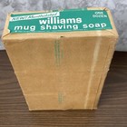 Nos 12 Vtg Williams Mentholated Mug Shaving Soap 1 75 Oz 50g Bar Discontinued