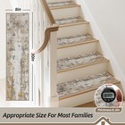 Stair Treads For Wooden Steps Nonslip Machine Washable Carpet Stair Treads 8    