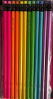 Pen   Gear Kid   s Pencils  2 Assorted Patterns Erasers Colorful Bulk 2 140-ct New