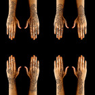 9 Sheet Temporary Tattoo Stencils  Henna Tattoo Kit Reusable Henna Tattoo Henna