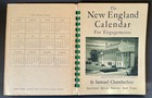 Vintage 1945 Week By Week New England Calendar Samuel Chamberlain Photography