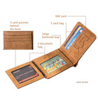 New Men s Genuine Leather Bifold Wallet - Gift Box Ready Credit Card Id Holder