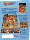 Bally Radical Pinball Machine Arcade Game 1990 Skateboarding Theme Original