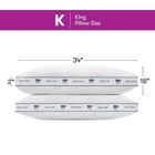 Sertapedic Ultra Loft Standard queen Bed Pillow  Extra Firm Support