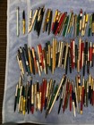 Vintage Lot Over 230 Pieces Pens   Pencils Advertising Untested Junk Drawer Read
