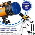300 70mm Professional Astronomical Telescope Refractor Night View For Star Moon