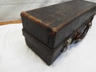 Vintage Leather Apothecary Doctor s Medical Leather Travel Bag Veterinary Case