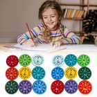 9pcs Math Facts Fidget Spinners Addition Multiplication Game Educational Toy Ku