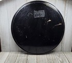 Vintage Maine State Round Black Souvenir Metal Tray Collectible Pine Cone
