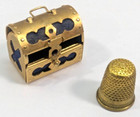 Lot Of 20 Assorted Vintage Metal Or Pewter Thimbles  Some Rare  Some New