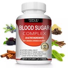 Blood Sugar Blend Support Alpha Lipoic Acid   Cinnamon 20 Herbs Complex 2 Packs