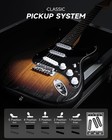 Electric Guitar 39 Inch Beginner Kit With Amp Accessories Red Tea Burst Donner