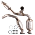 Front Catalytic Converter High Flow Kit Direct Fit Chevy Silverado Gmc Sierra