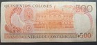 1989 Costa Rica 500 Colones P255b C8490218 