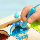 Magnetic Counting Maze Color Sorting Toy Montessori Educational Learning Board