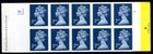 L  k - 1990 Harrison 10x2nd Class Booklet Cylinder B1  Fine Mnh