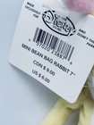 Disney Store Rabbit Plush Winnie The Pooh 7  Mini Bean Bag Toy Vintage Nwt New