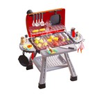 Kids Kitchen Toy Set Bbq Pretend Play Food Grill Toys Cooking Playset Pieces