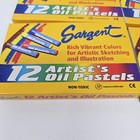 Lot Of 4 Oil Pastels Sargent Box Of 12 Non-toxic Artist Never Opened New