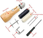 Professional Sewing Awl Hand Stitcher Repair Tool Kit For Leather And Heavy