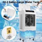 3500 Cfm Evaporative Air Cooler 10 3 Gallon Swamp Cooler With Remote Control