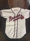 Atlanta Braves Game Used Wilson Jersey  28 Minor League Baseball Jersey 44