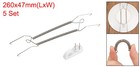 12 Inch Stainless Steel Wall Plate Hangers Invisible Wall Hooks For Plates 5pcs