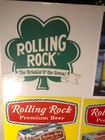 Vintage Rolling Rock Beer Signs Vintage  1973  Latrobe Brewing Co 