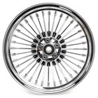 16  Fat Spoke Rear Wheel 16x3 5 For Harley Softail Heritage Classic Flstc Chrome