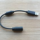 Usb Breakaway Dongle Cable Cord Adapter For Microsoft Xbox 360 Wired Controller