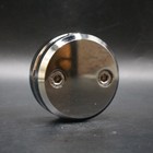 Unbranded Chrome Trombone Counterweight     1 3 4  Width - 7 Oz     Fits 3 8  Brace