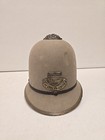 Antique 1870s Western Union Brass Badge Victorian Police Helmet Messenger Hat