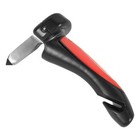 4 In 1 Emergency Hammer Tool Car Cane Door Grab Assist Flashlight Belt Cutter